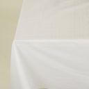 Softest Solid White Cotton Table Cloth Online