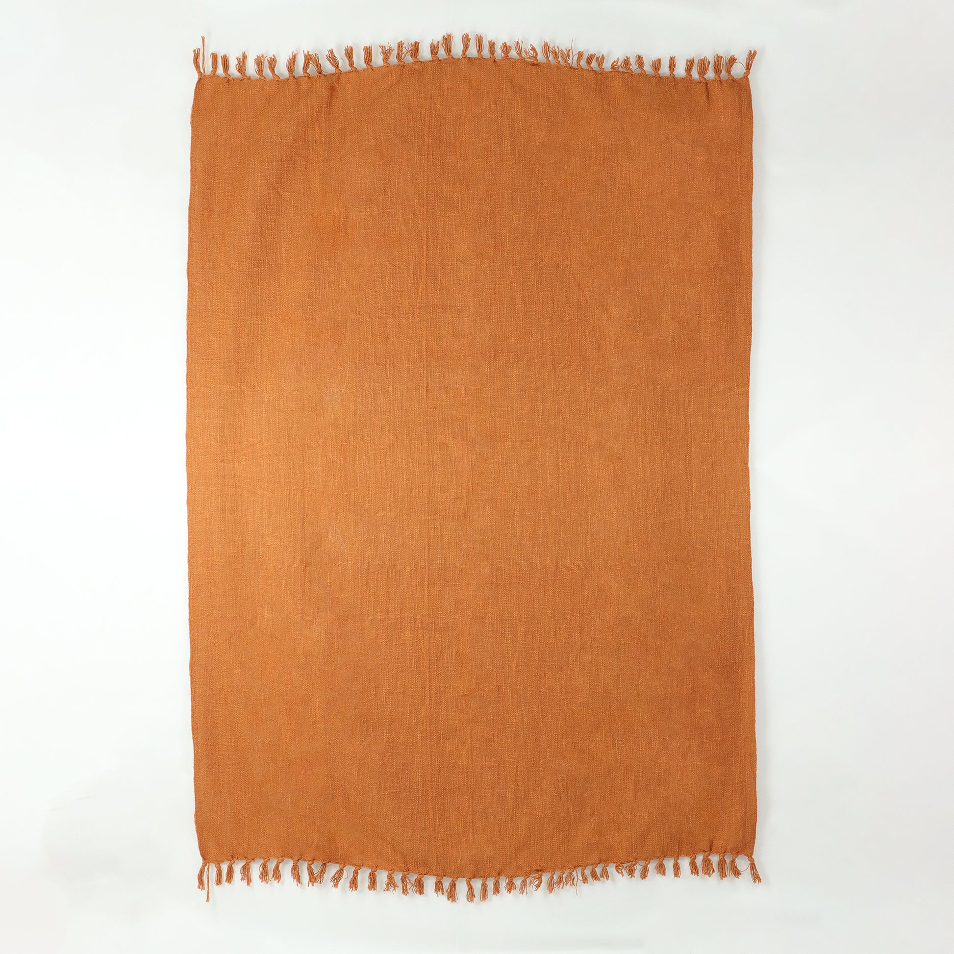 Luxury Brown Solid Throw Blanket For Sofa Online