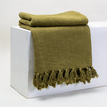 Soft & Cozy Brown Best Solid Throw Online