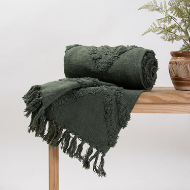 Tufted Cotton Throws