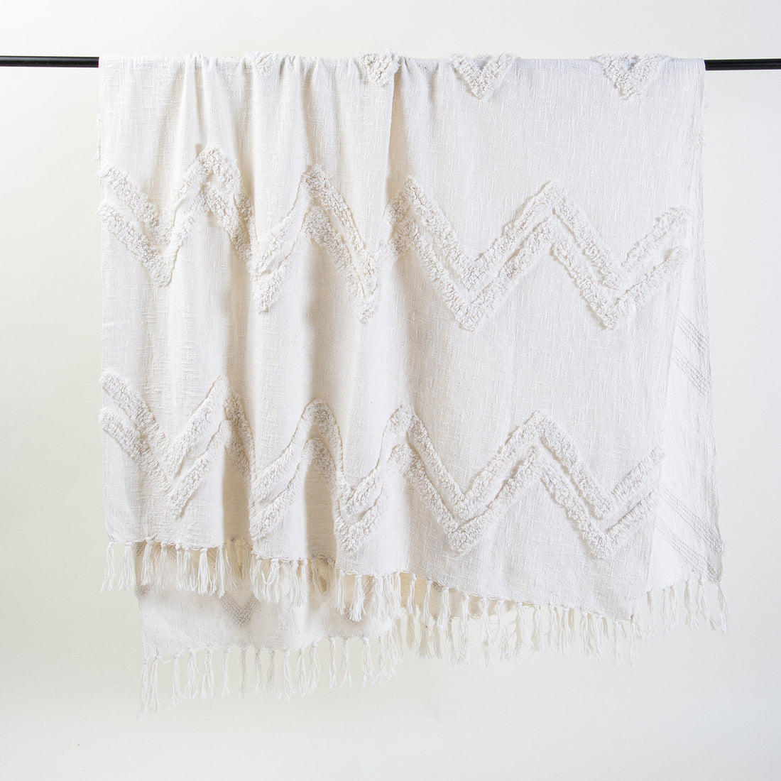 White Tufted Throw Blankets For Couch Decor