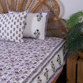 Hand Block Floral Printed Soft Cotton Jaipuri Bedsheet