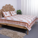 Block Print Bedsheets With Pillow Cover