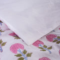Floral Printed Double Duvet Cover With Shams