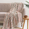 Multicolor Floral Printed Cotton Sofa Throw Blanket Online