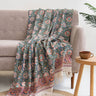 Green Sun Flower Sofa Throw Blanket Online