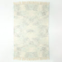 Soft Premium Cream Pure Cotton Woven Throw For Home Decor