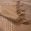 Luxury Brown Soft Cotton Throws for Couch Online