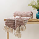 Pure Cotton Decorative Tufted Throw