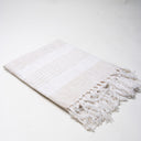 Cream Woven Cotton Throws For Sofas Online