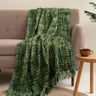 Woven Cotton Throw Blanket For Sofa Decor
