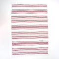 Maroon Handmade Cotton Woven Throw Blankets Online