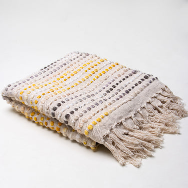 Handmade Cotton Decorative Woven Material Throw Online