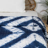 Handmade Tie Dye Cotton Kantha Blanket