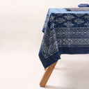 Beautiful Blue Cotton Dining Table Cloth Cover Online