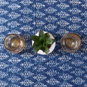 Beautiful Blue Cotton Dining Table Cloth Cover Online