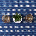 Blue Beautiful Cotton Table Cover 6 Seater Online