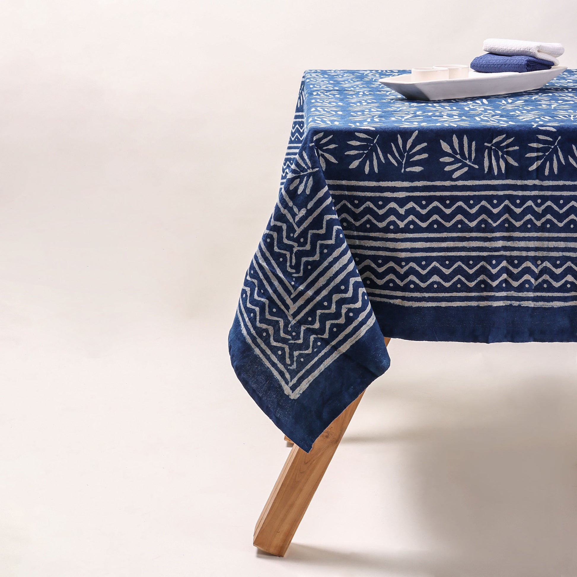 New Hand Block Print Cotton Table Cover Online