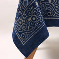 Hand Block Blue Printed Cotton Table Clothes Online