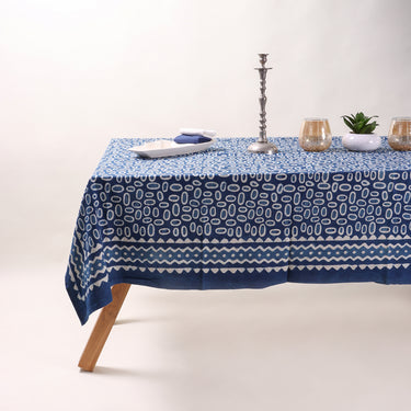 Premium Block Printed Cotton Table Cloth Online