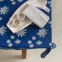 Best Indigo Floral Print Cotton Table Cover Prices Online