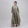 Green Solid Kaftans For Women Online