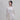 Off White Solid Round Neck Womens Kaftan Dress Online