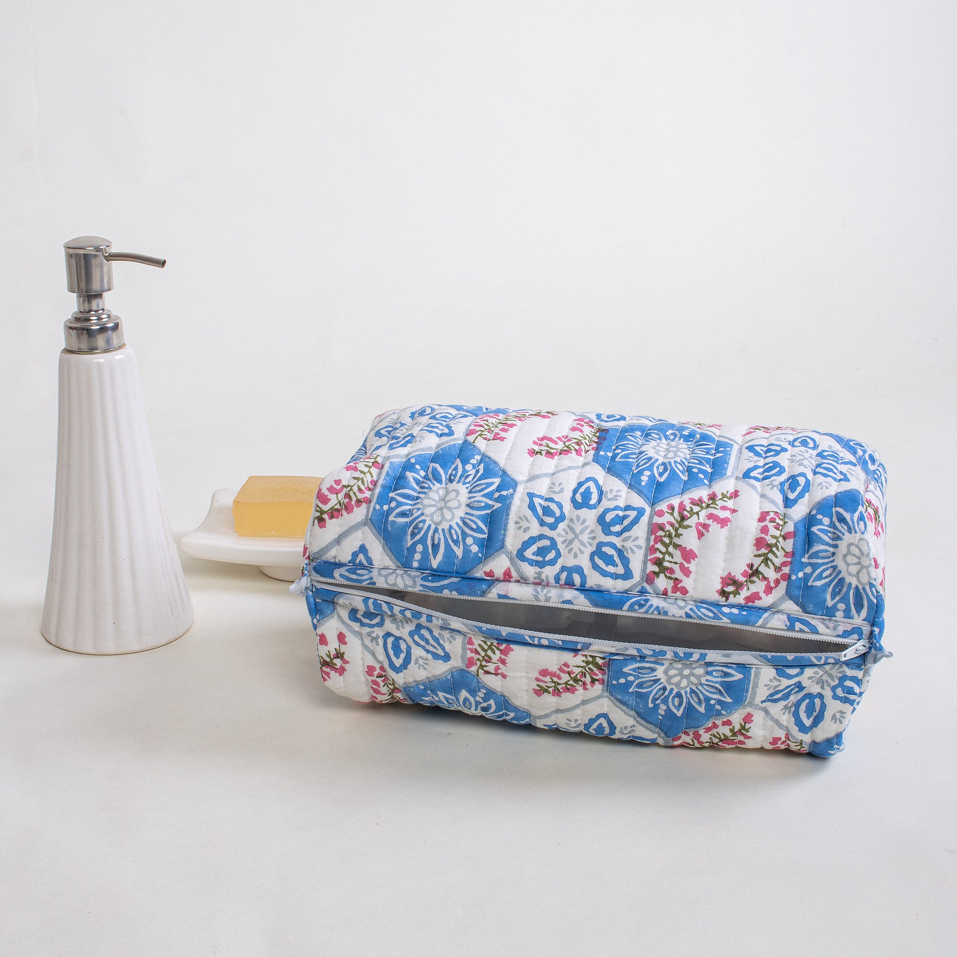 Toiletry Bag, Makeup Bag, Travel Bag with Pockets - Set of 3