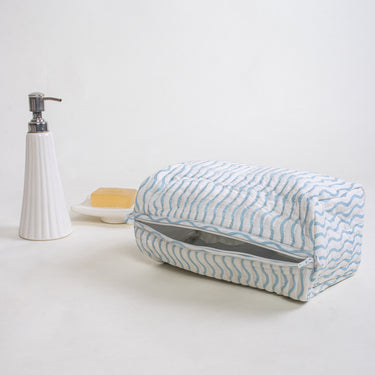 Striped Print Bathroom Bag Lightwait Online