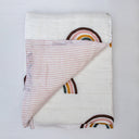 Hand Block Printed Mulmul Cotton Baby Wrap Blanket Online