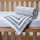 Custom Baby Blankets Block Polka Dots Printed Soft Online