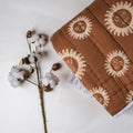 Sun Flower Printed Cotton Baby Blanket Set For Winter Online