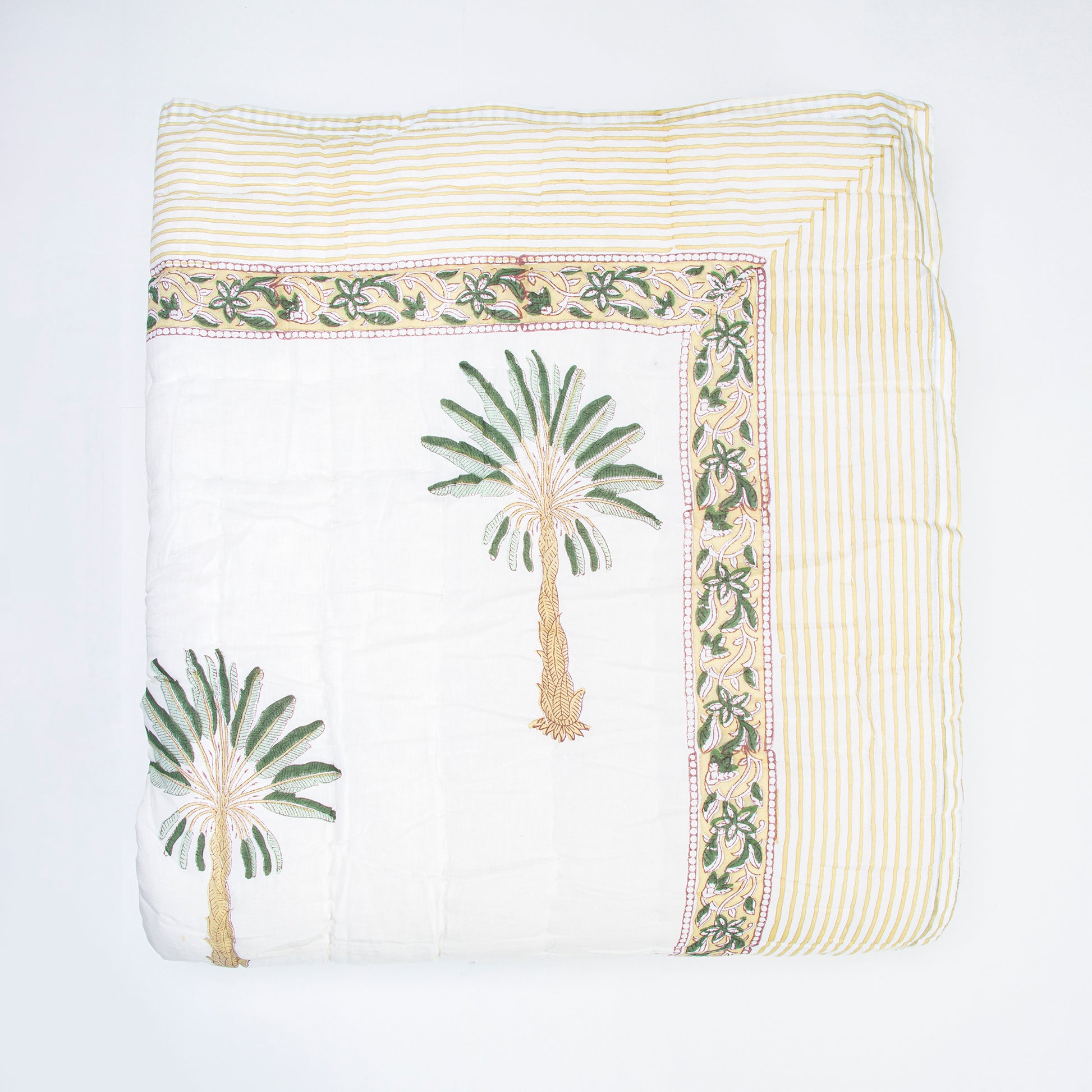 Palm Print Soft Cotton Best Jaipuri Razai Online