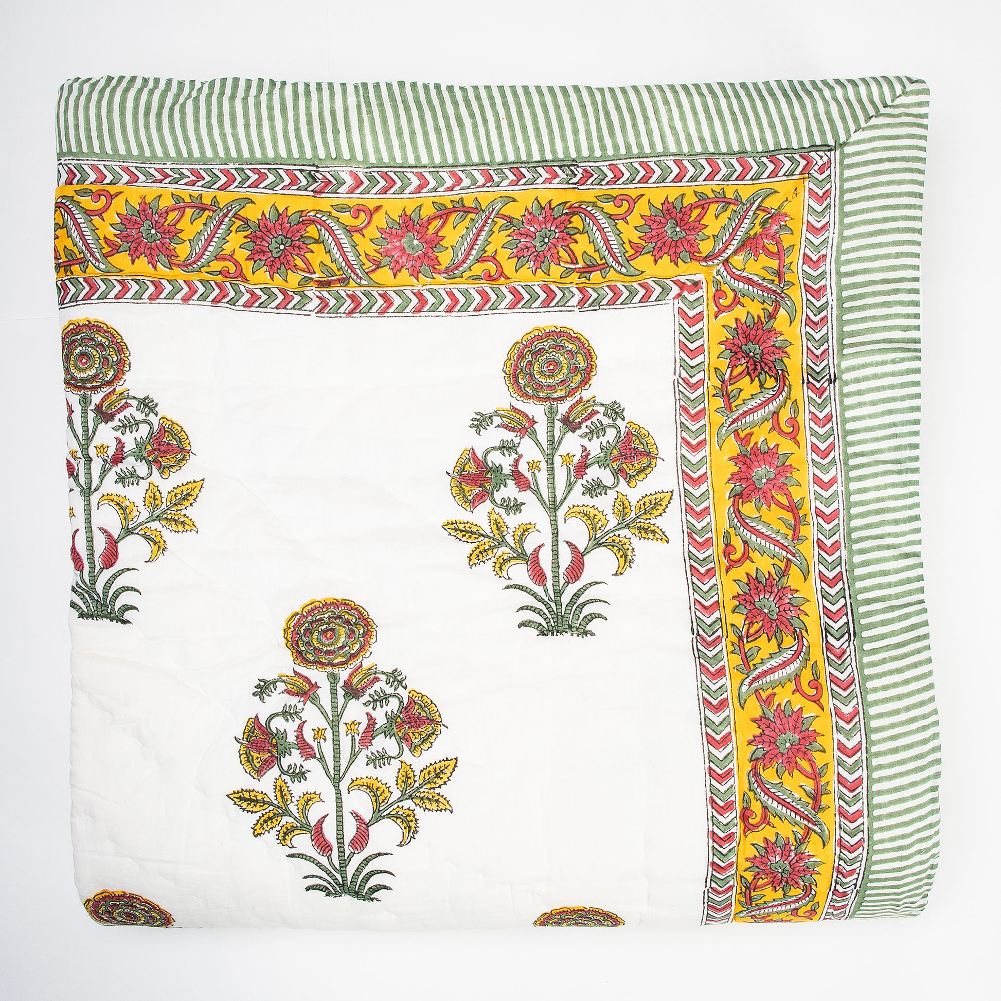 Best Premium Multicolor Floral Print Cotton Quilt Online
