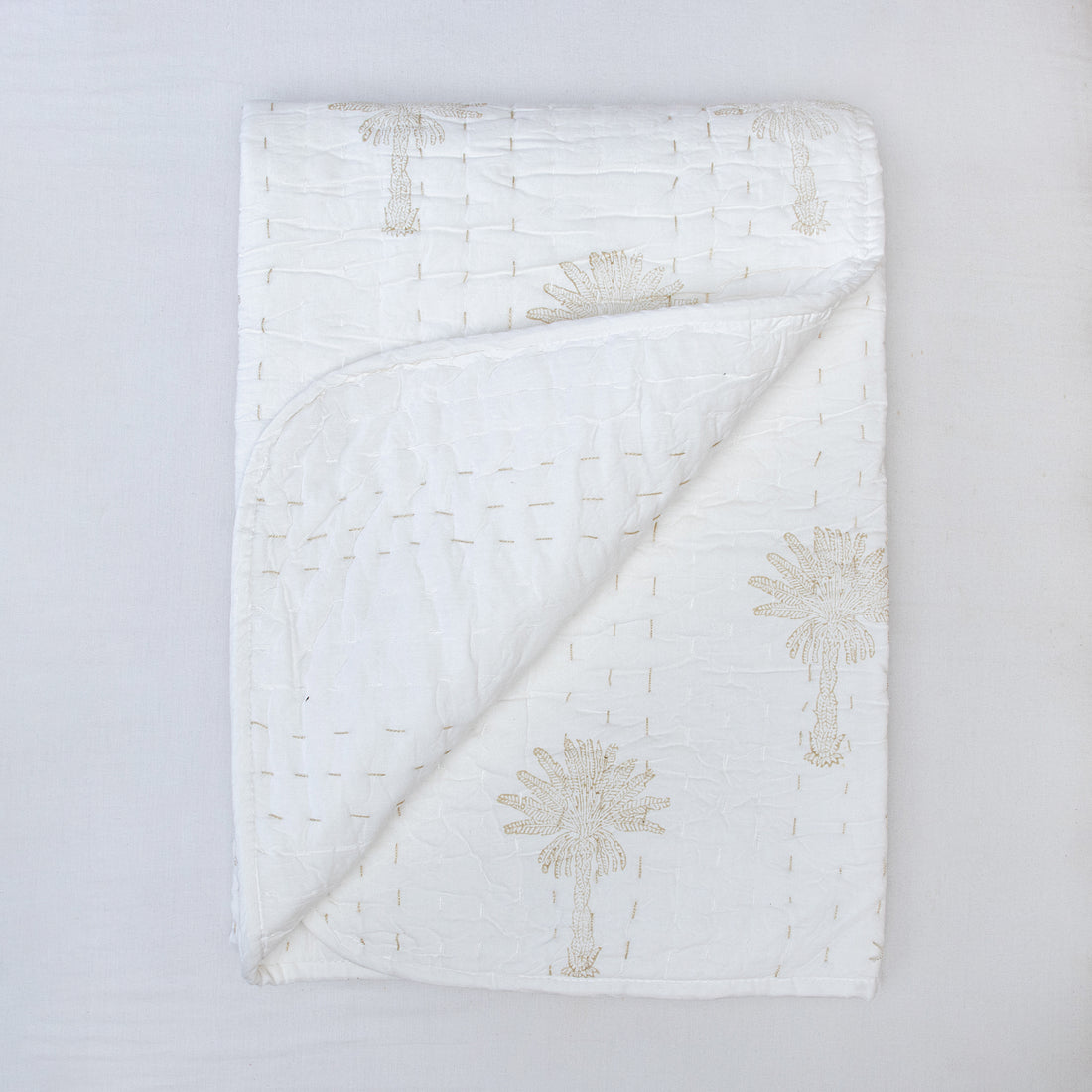 Palm Tree Cotton Baby Blankets Online