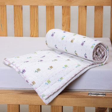 Soft Baby Blankets Multicolor Floral Printed Soft Mulmul Cotton Online