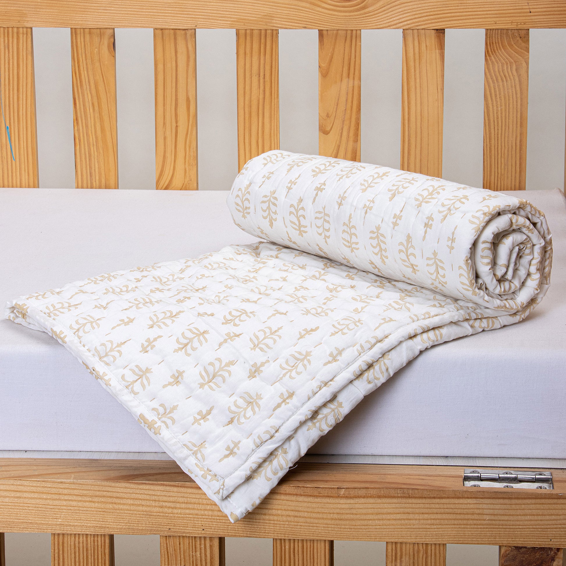 Floral Printed Soft Cotton Newborn Baby Boy & Girl Blankets