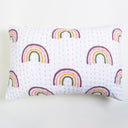 Rainbow Print Cotton Kantha Quilted Pillow Cases