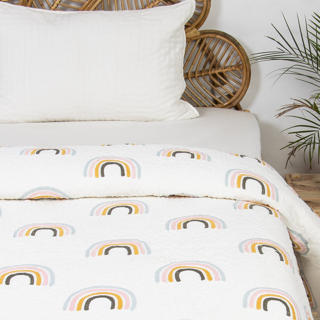 Rainbow Cotton Jaipuri Machine Quilts and Comforters Online
