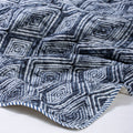 Ikat Print Handmade Soft Machine Cotton Quilt Online