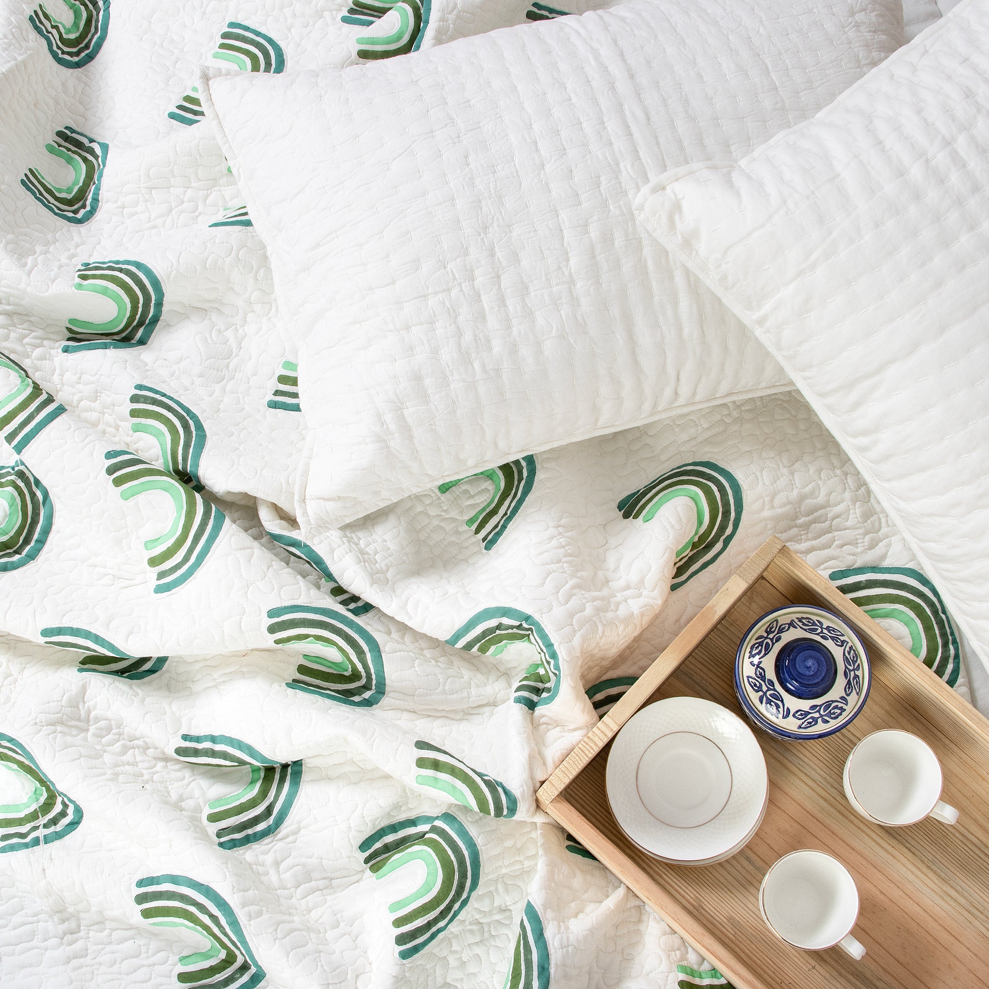Sunrise Design Soft Cotton Machine Quilts Sets Online
