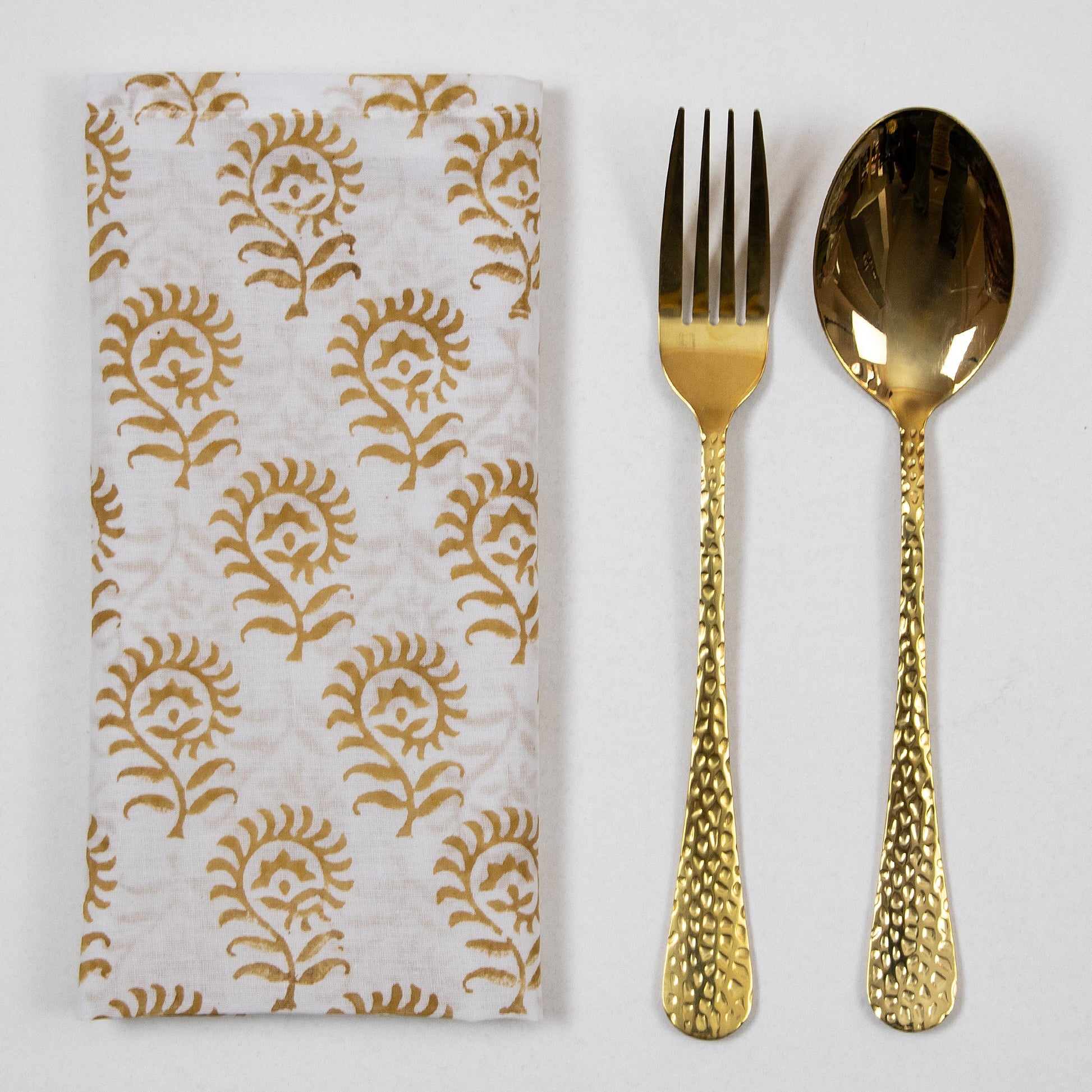 Handmade Printed Cotton Eco Friendly Organic Napkins