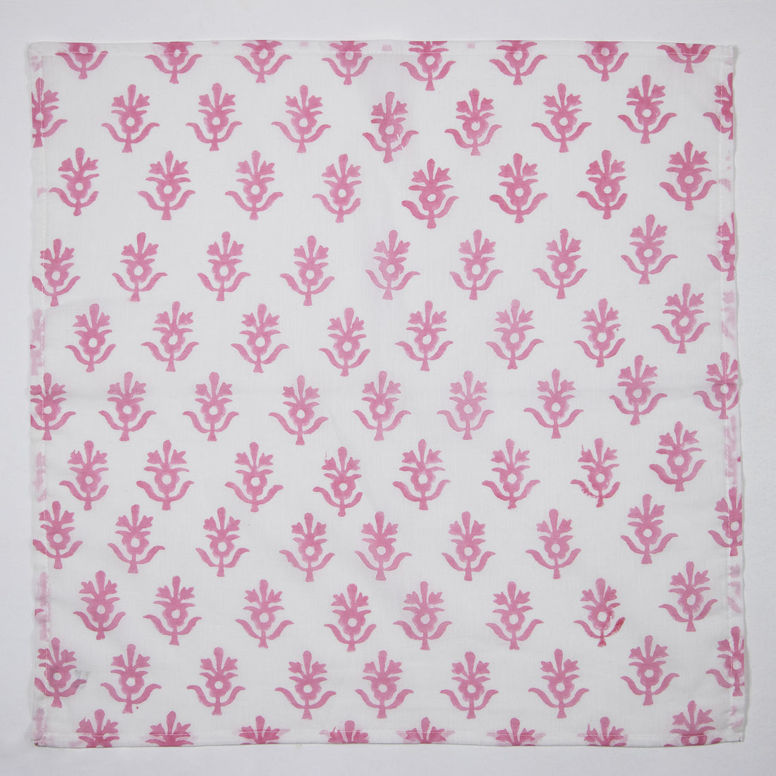 Beautiful Block Printed Cotton Reusable Cloth Organic Napkins Online
