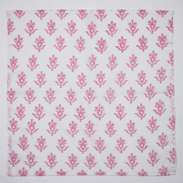 Beautiful Block Printed Cotton Reusable Cloth Organic Napkins Online