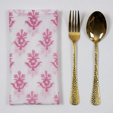 Beautiful Block Printed Cotton Reusable Cloth Organic Napkins Online