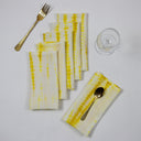 Indian Handmade Soft Yellow Cotton Napkins Online