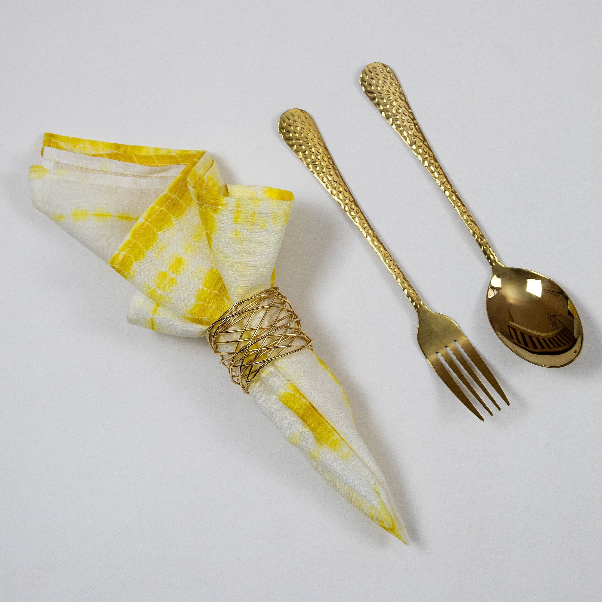 Yellow Pattern Napkins Indian Handmade Soft Yellow Cotton Napkins Online DMAASA.in – Dmaasa