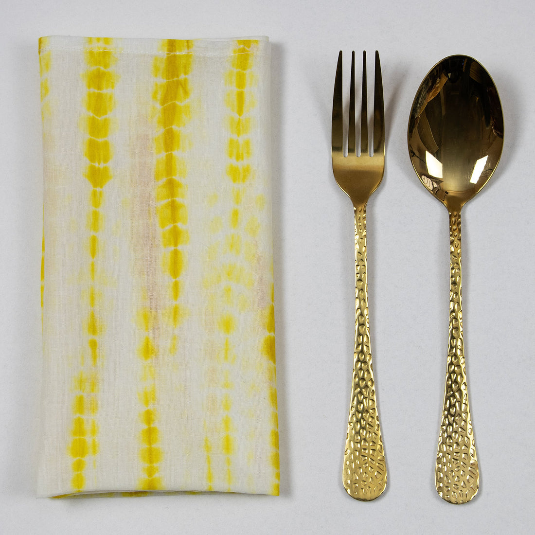 Indian Handmade Soft Yellow Cotton Napkins Online