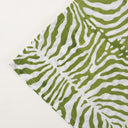 Handmade Napkins Green Abstract Block Cotton Reusable Online