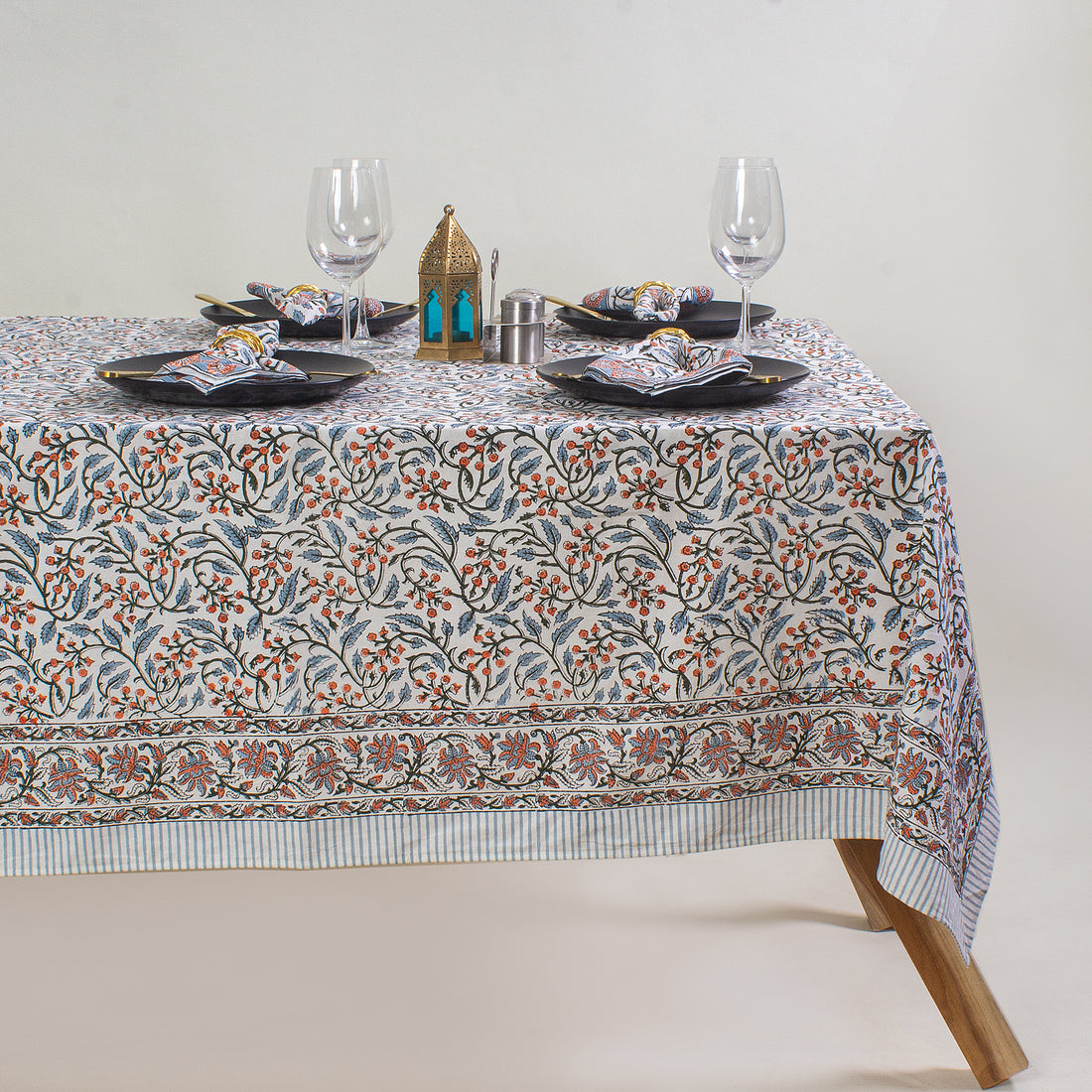 High Quality Dining Table Cover 6 Seater Cotton Set Online